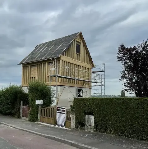 ossature bois Cabourg-1